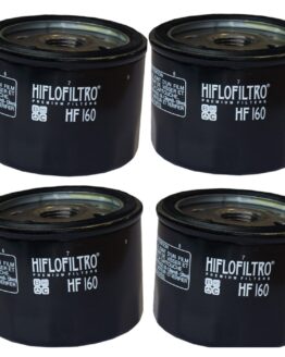 HF160 Oil Filter - Black - 4 Pack