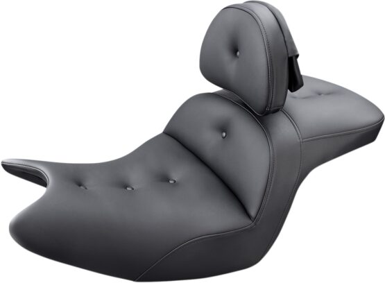 Road Sofa Pillow 2-Up Seat Black w/Backrest