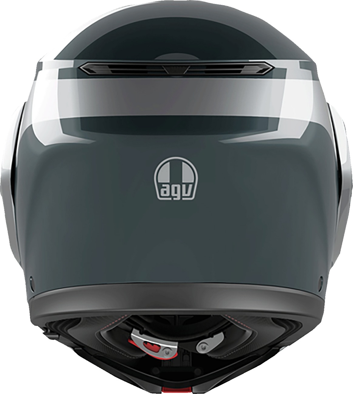 AGV Streetmodular Levico Helmet Gray/Silver Medium - Image 4
