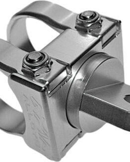 Adjustable Angle Flag/Whip Mount Silver