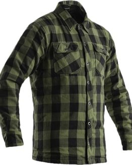 RST Lumberjack CE Shirt Green Check Textile XS