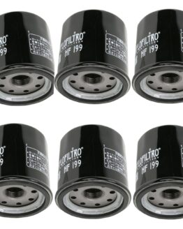 HF199 Oil Filter - Black - 6 Pack