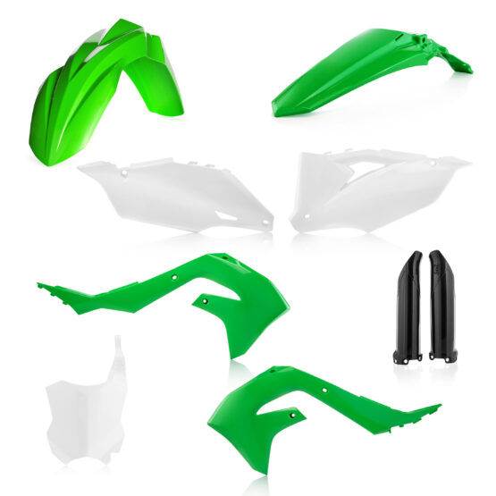 Full Plastic Kit - Green/White/Black Original 2019