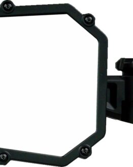 Moose Breakaway Side Mirror Black Clamp-On Roll Cage Mount Adjustable