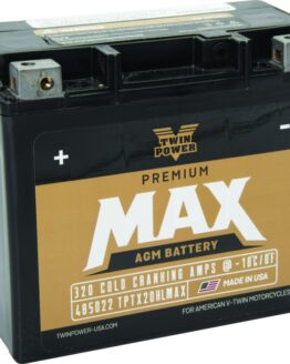 Twin Power Premium MAX GYZ-20HL Battery Replaces H-D 65989-97A