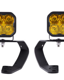 Diode Dynamics SS3 LED Ditch Light Kit Sport Yellow Combo Fits 10-21 4Runner