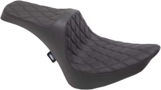 Predator Double Diamond Vinyl 2-Up Seat - Black