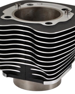 HardDrive TC 88/96 3.75in Black Cylinder Machined Fins For Harley Twin Cam