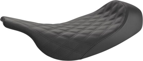 Renegade Solo Seat Lattice Stitched Black