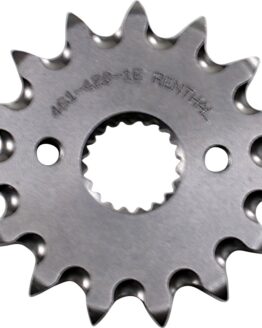 Renthal Grooved Front Sprocket 15T Natural Fits 07-09 Honda CRF150R/RB