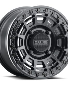 MR415 Beadlock 15x7 / 5+2/38mm / 4x136 / 106mm CB MT Black Wheel - GL Black Ring