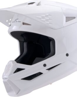 Alpinestars SM3 Solid Helmet White Gloss XL