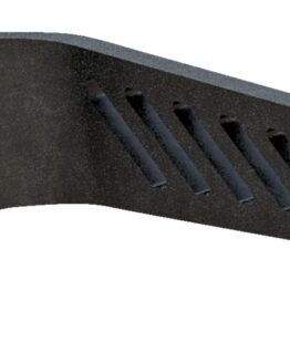 Burly Brand Slash Cut Brake Lever Black Fits Honda Rebel