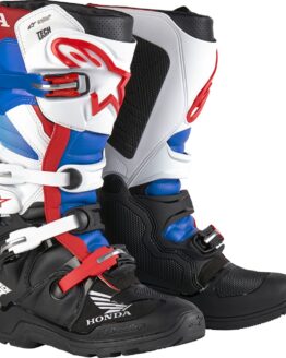 Alpinestars Tech 7 Enduro Drystar Boots US 9 Black/White/Blue/Red
