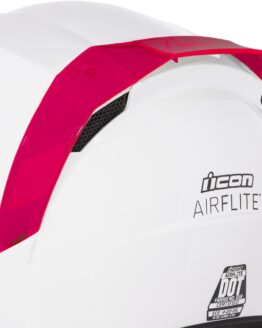 ICON Airflite Helmet Rear Spoiler Dayglo Red One Size