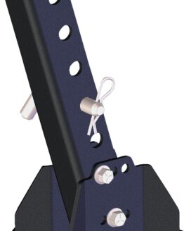 KFI UTV Plow Lever Lift Kit Black Steel