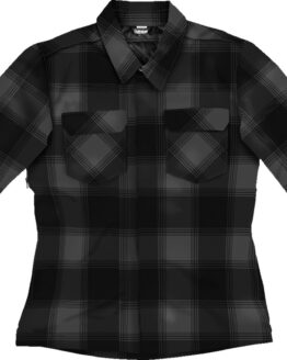 ICON Women's Fallblock CX Flannel Jacket Gray/Black M