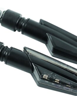 BikeMaster Tanto LED Rear Turn Signal Black Pair 266191