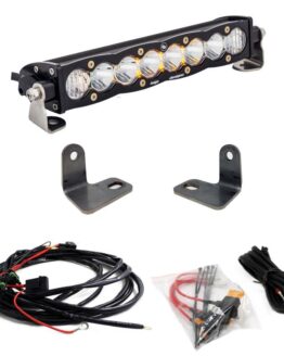 Baja Designs S8 Series 10in Light Bar Kit Fits 16-18 Polaris RZR Turbo XP