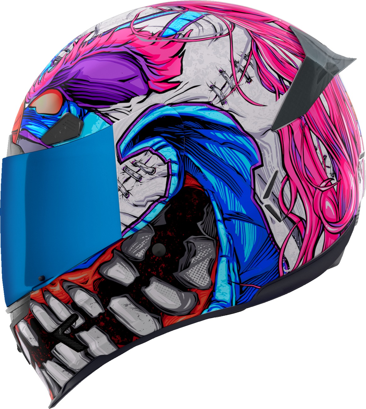 ICON Airframe Pro Krazy Klown 2 Helmet Pink M - Image 3