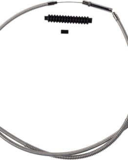 Barnett High-Efficiency Stainless Clutch Cable +8in for Harley Softail 18-23