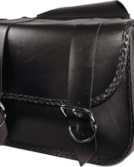 Braided Series Large Straight Saddlebags