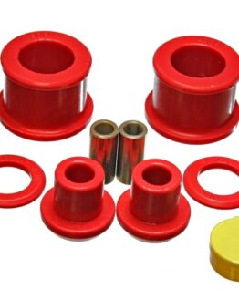 Red Rear Differential Bushing 7/8" O.D. Bar Fits 95-98 Nissan 240SX S14
