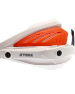 Cycra Voyager Dual Road Handguards White/Orange Fits 19-20 KTM 790 ADV R