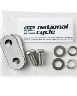 National Cycle 38mm Stainless Footrest Mount for Engine Guards