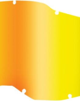 100% 2.0 Gold Mirror Replacement Lens Fits RC2/AC2/ST2 Goggles