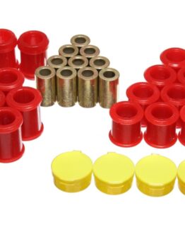 Red Rear Control Arm Bushing Set (Must reuse existing out