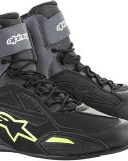 Drystar Street Riding Shoes Black/Gray/Yellow US 7