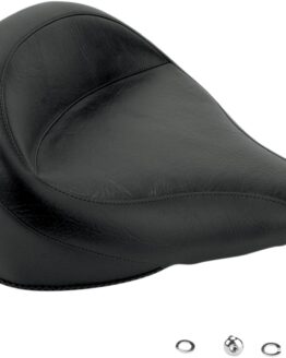 Wide Smooth Vinyl Solo Seat