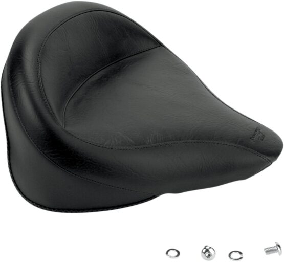 Wide Smooth Vinyl Solo Seat