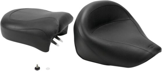 Touring Smooth Vinyl 2-Up Seat - Black