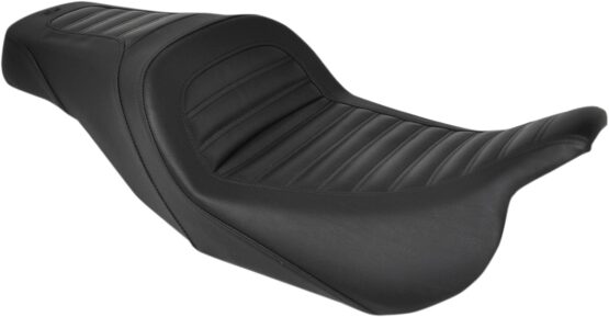 Slim Roll & Pleat 2-Up Seat Black Gel