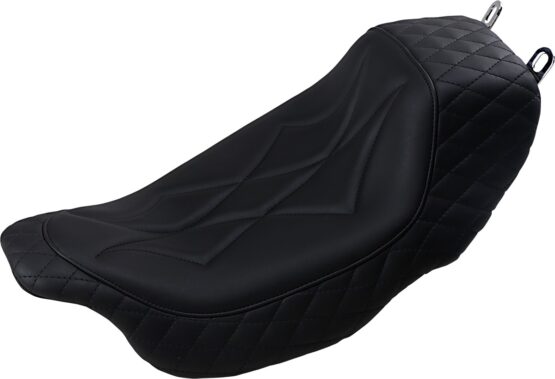 Revere Journey Diamond Black Solo Seat w/ Black Stitching