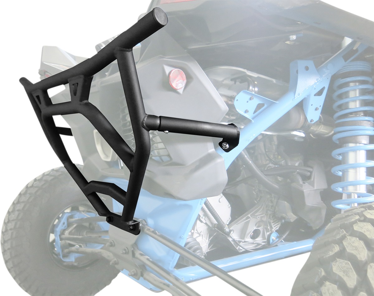 Moose Rear Bumper Black Steel For Can-Am Maverick X3 - Image 2