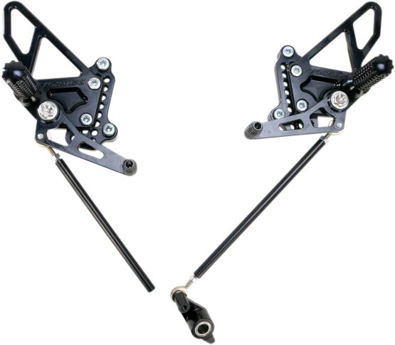 Adjustable Rearset - Black - Image 2