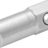 1/4" Hex Driver D-Shape Bit - Image 2
