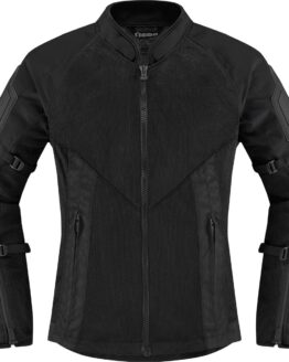 ICON Women's Mesh AF Jacket Black 3XL