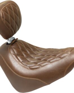 Tripper Diamond Brown Solo Seat w/Backrest