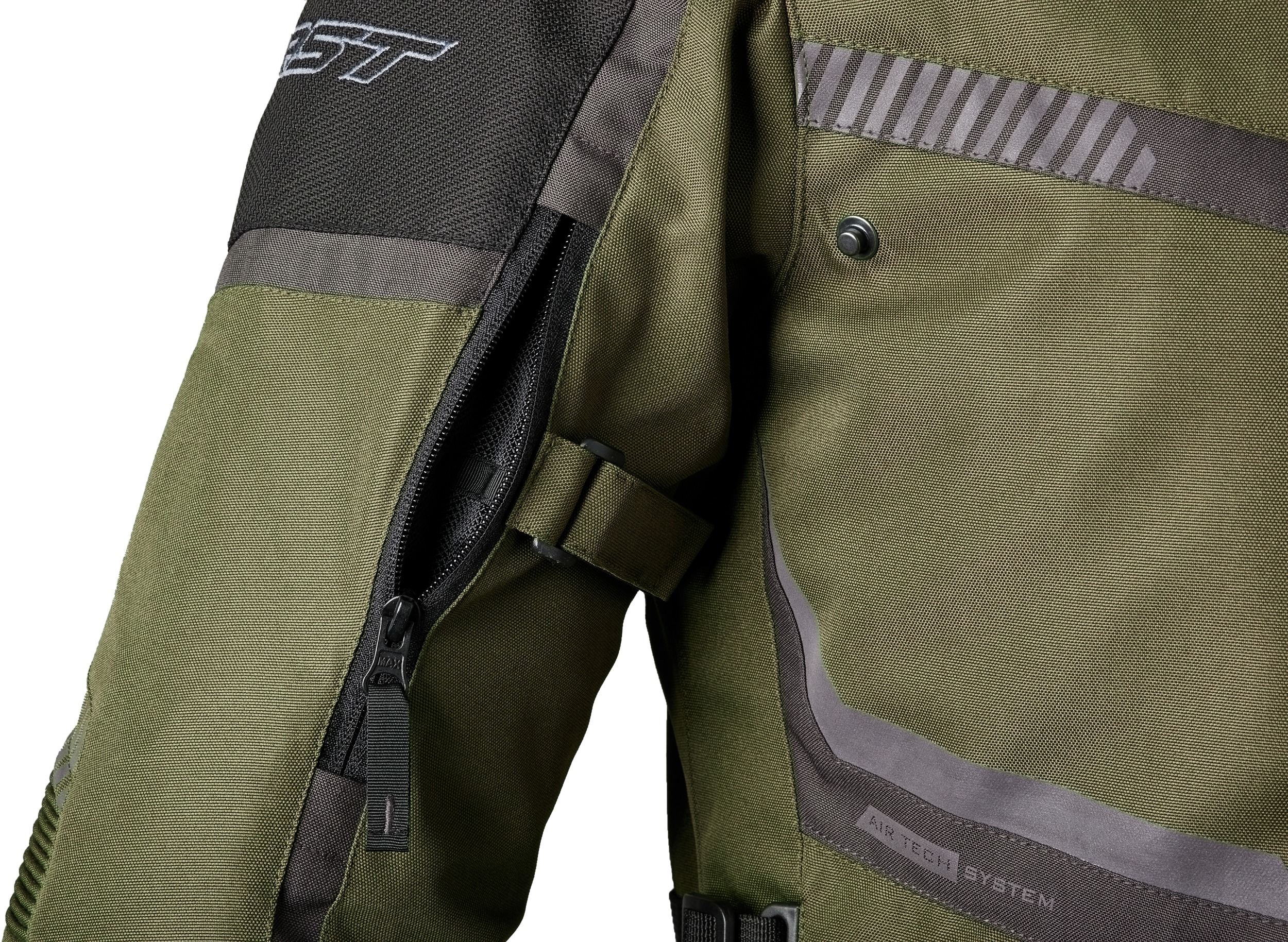 RST Maverick EVO CE Textile Jacket Khaki/Grey 3XL - Image 4
