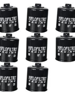 HF138RC Race Oil Filter - Black - 8 Pack