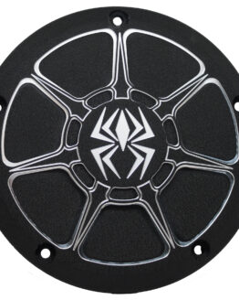 Rekluse Black Wrinkle Derby Cover RMS-0515004 For 99-17 Harley Twin Cam