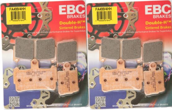 Sintered Double-H Brake Pads Front Set