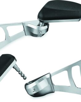 Kuryakyn Passenger Armrests Chrome For 14-23 Touring Models