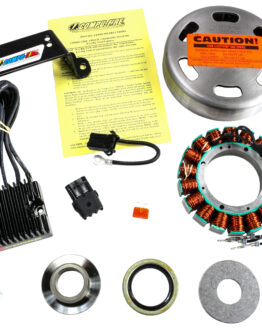 Compu-Fire 40A 3-Phase Charging System with Vented Rotor For Harley-Davidson