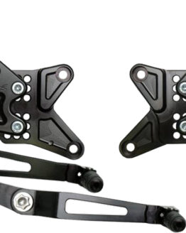 V2 Adjustable Rearset - Black