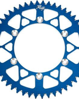 Fire Power Rear Aluminum Sprocket 50T 520 Blue For Yamaha YZ/WR Models